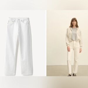 Buck Mason Women’s Rider Jean Natural White Size 27